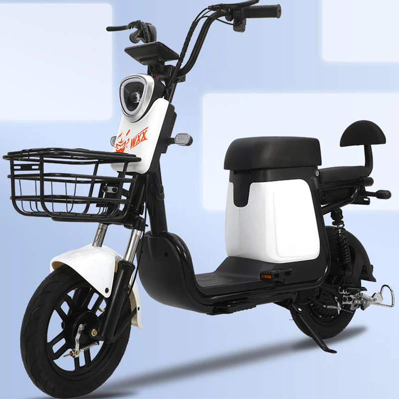 

2023 Популярный дизайн 14-дюймовый скутер 48 В 20 Ач LEAD-ACID аккумулятор 500 Вт электрический велосипед