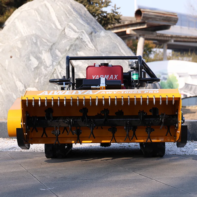 

Индивидуальная самоходная роботизированная газонокосилка 24В для любых типов местности с дистанционным управлением, сертифицированная CE, с роторной косилкой