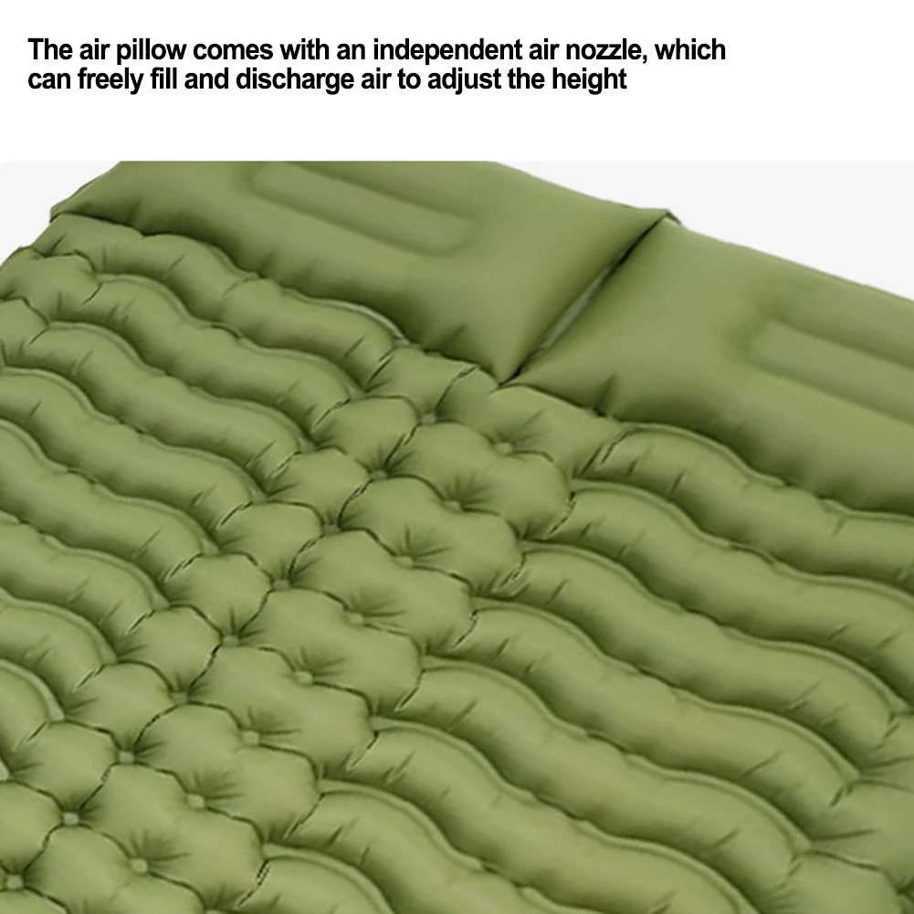 

Camping Trip Outdoor Adventure Camping Mattress Wear-resistant Material Complete Camping Kit Foot Pump Inflation