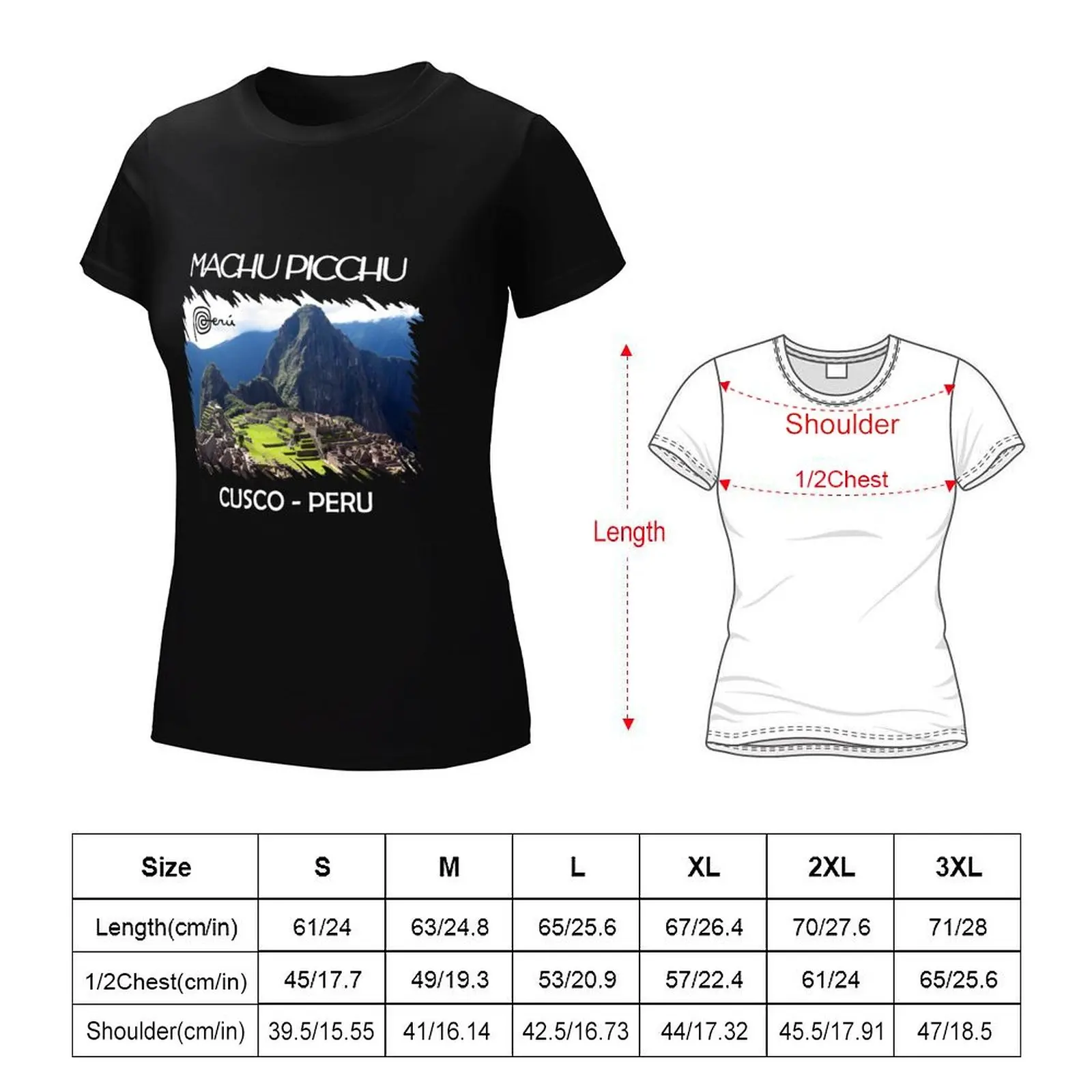 Machu Picchu Peru Llama Cusco T-Shirt cute tops oversized western t-shirt dress for Women