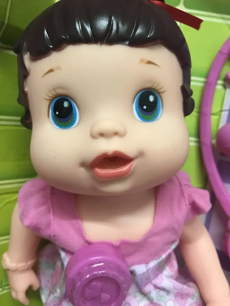 Simulatie mode 35 cm Kan Water Drinken, Kan Pee, diagnose de pop model arts Reborn Babypoppen speelhuis speelgoed meisje gift