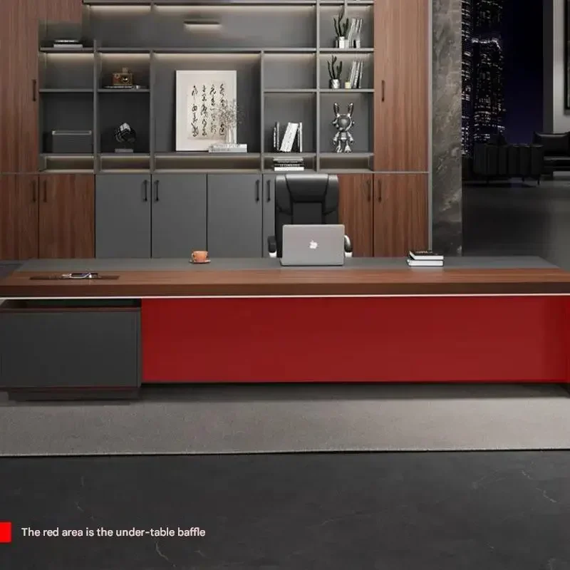 Conference Office Desk Study Office Tables Desk Minimalist Organizer Conference Multifunction Reception Biurko Home Furniture