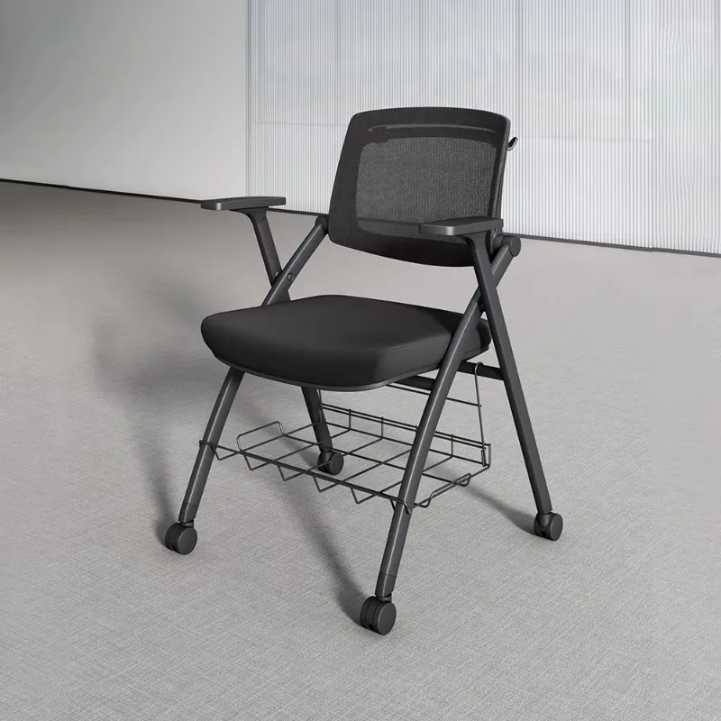 كراسي مدرسية قابلة للطي للتدريب على الأثاث في الفصل الدراسي، كرسي بذراع للتدريب على الكبار، كرسي طاولة الدراسة لمدرسة التدريب #1