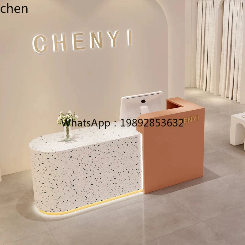 

clothing store checkout page barber shop bar counter simple store reception counter