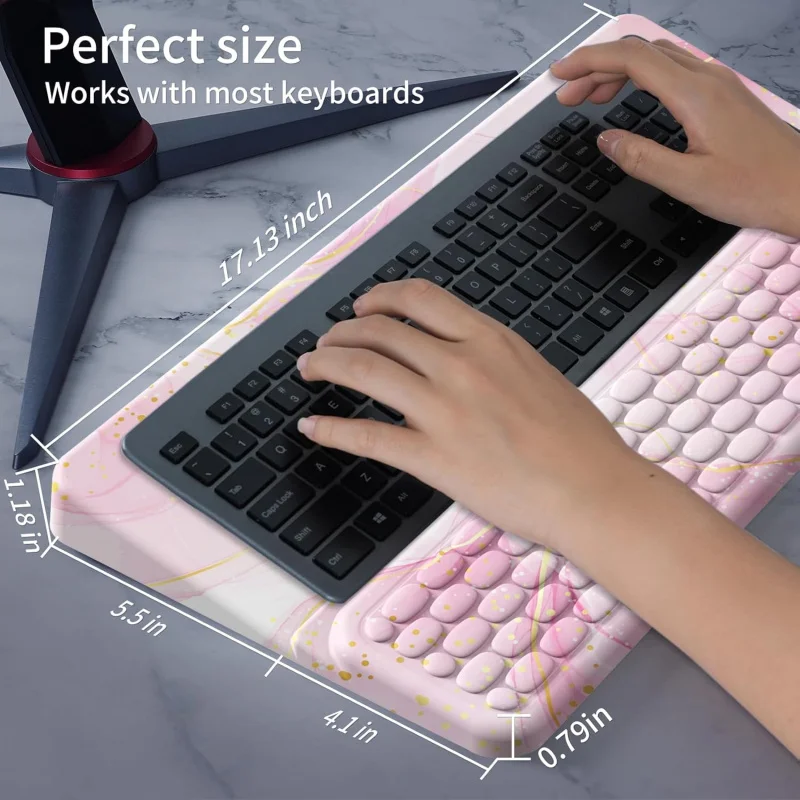 Keyboard Stand Desktop, Computer , Ergonomic Holder  Easy Typing Working,  Riser with Comf