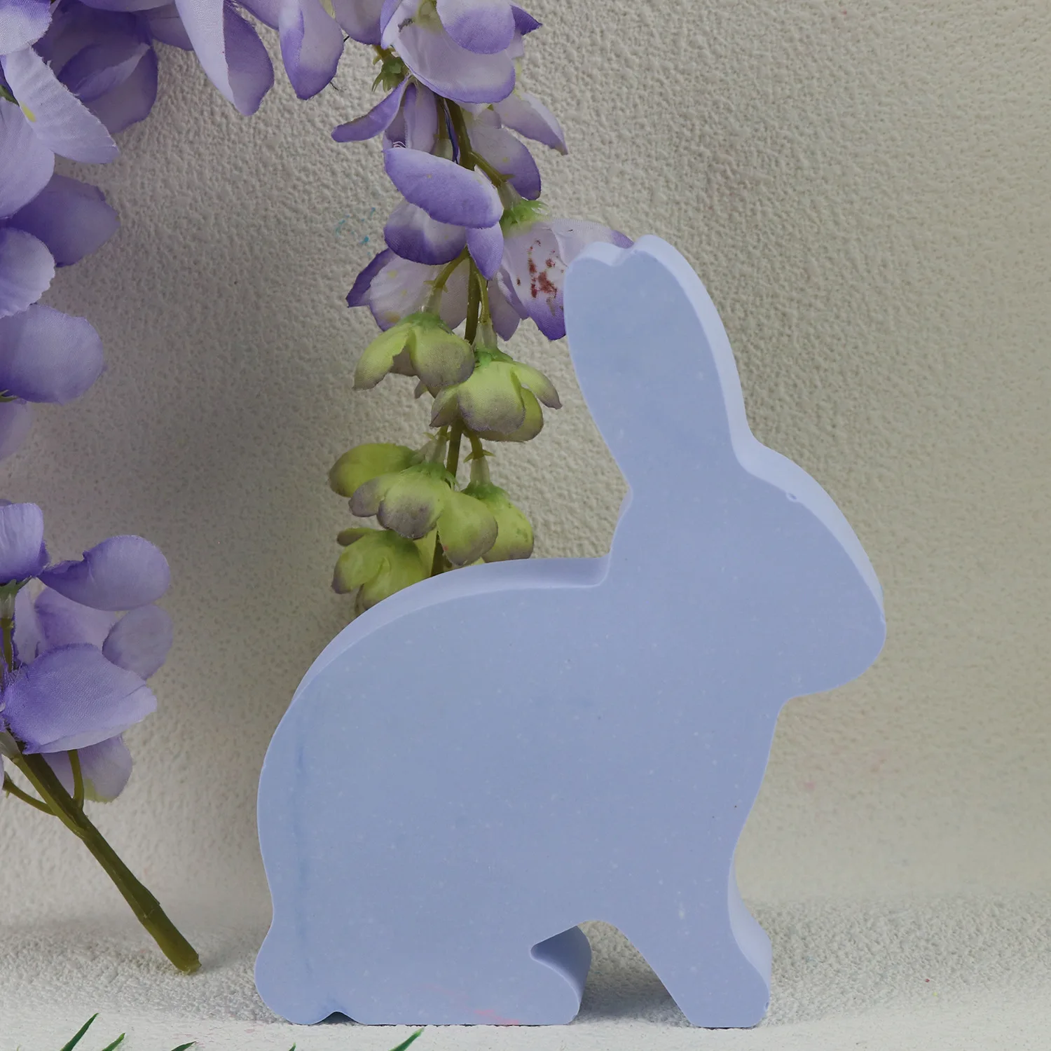 Easter Rabbit Silicone Candle Mold  DIY Handmade Soap Gift Scented Candle Molds Plaster Concrete Resin Mould Home Decoration