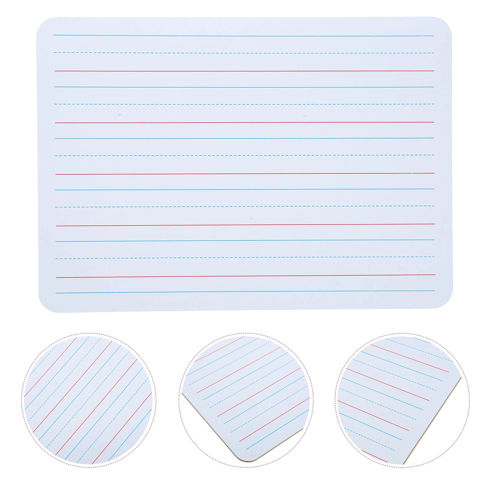 Mini White Boards Dry Erase Sentence Strip Word Cards Whiteboard Learning Small