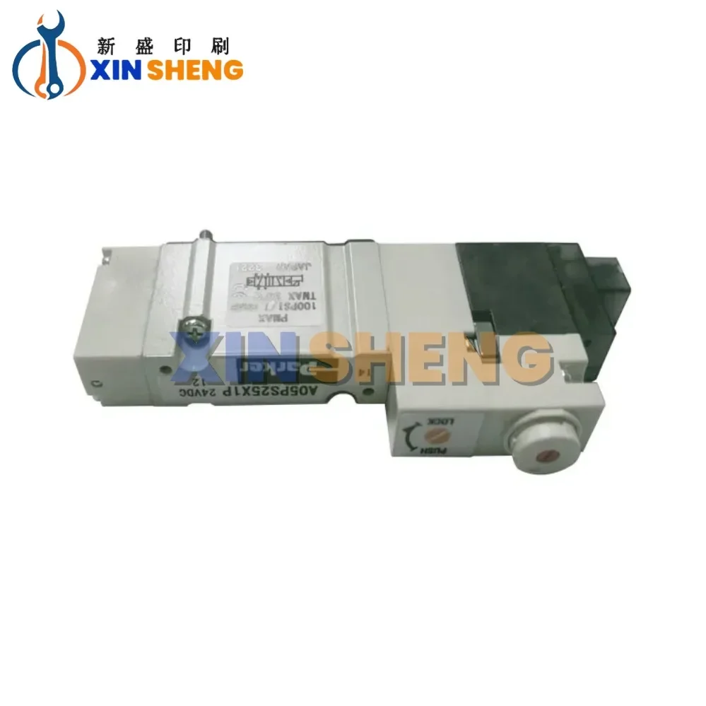 

Best Quality Printing Press Solenoid Valve A05PS25X-1P 24VDC12 New Original Printing Machine Spare Parts Valve For Komori