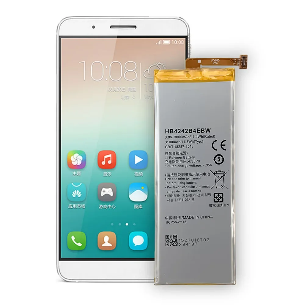 HB4242B4EBW Battery For Huawei Honor 6 Play 4X 7i Shot X H60-L01 H60-L02 H60-L11 H60-L04 honor 4X che2-l11 che2-UL00 Phone+Tools