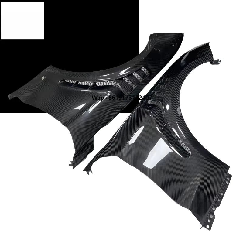 

For Mustang TF Style Carbon Fiber Mudguard Body Kit Bonnet