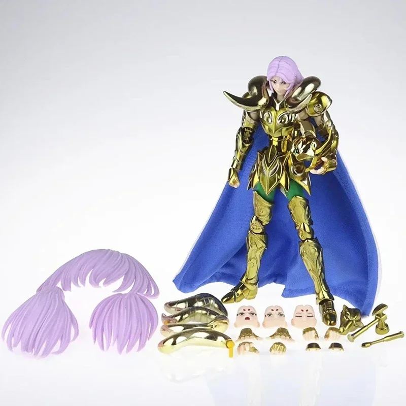 In Stock JM.MST Saint Seiya Myth Cloth EXM/EX Metal Aries Mu 24K/OCE/Dark Gold Knights of The Zodiac Anime Action Figure Toys