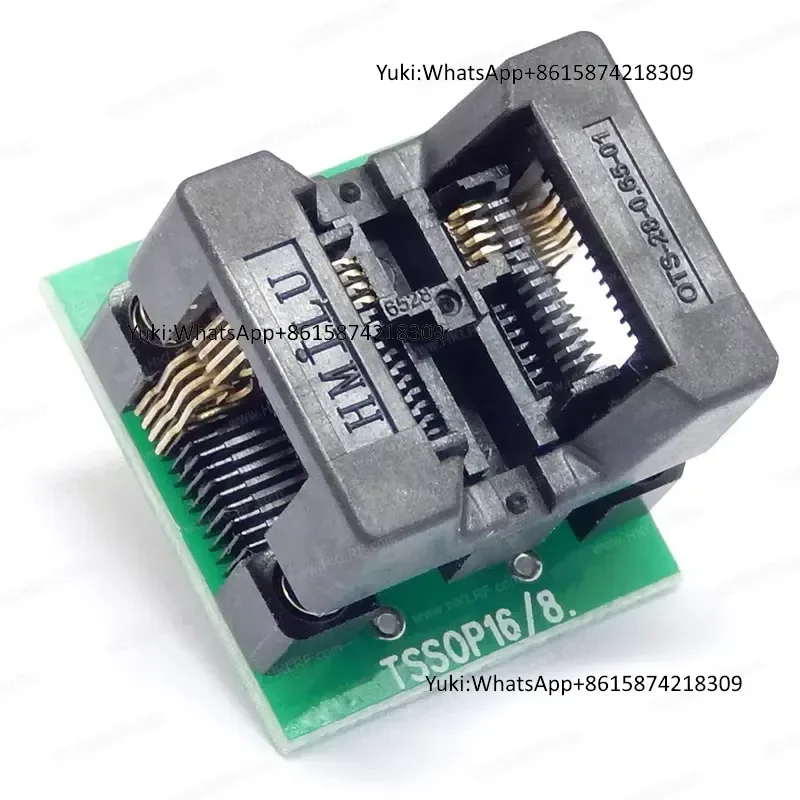 TSSOP8-DIP8 Adapter OTS-28-0.65-01 (170mil)