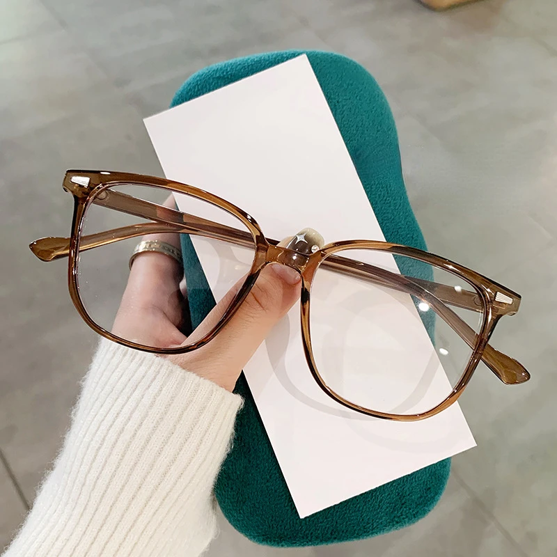 Fashionable Finished Myopia Glasses for Women Men Vintage Popular Anti-fatigue Myopic Eyewear Blue Ray Minus Diopter Eyeglasses image 3