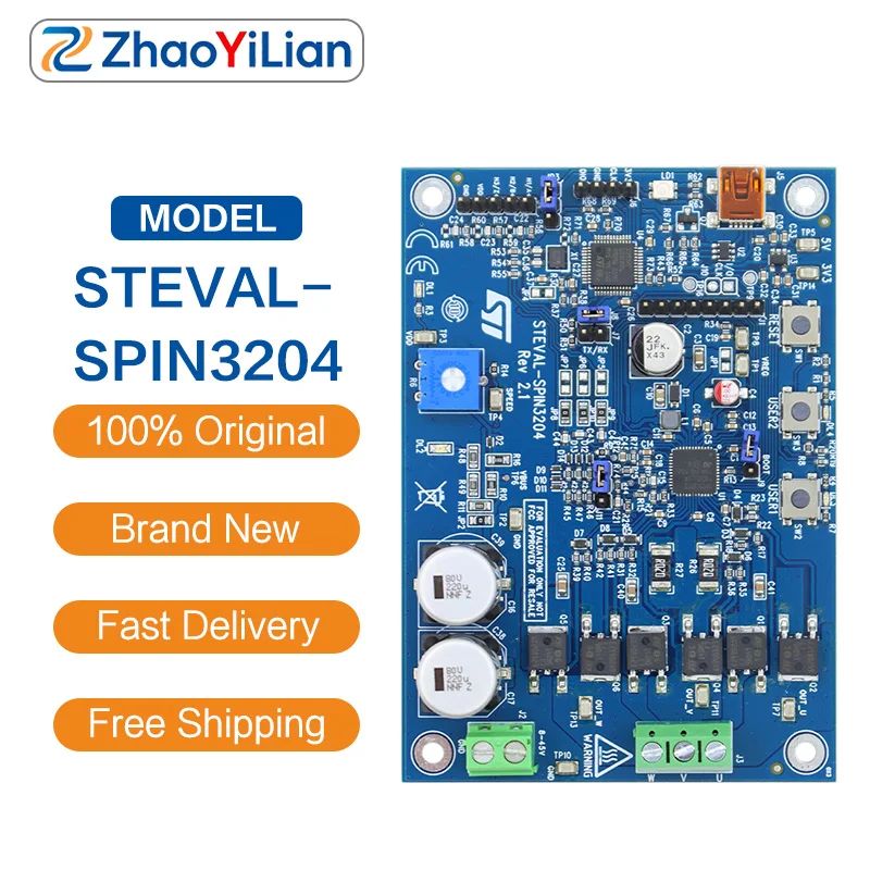 STEVAL-SPIN3204 Three Phase BLDC Motor Driver Evaluation Board Based On STSPIN32F0B