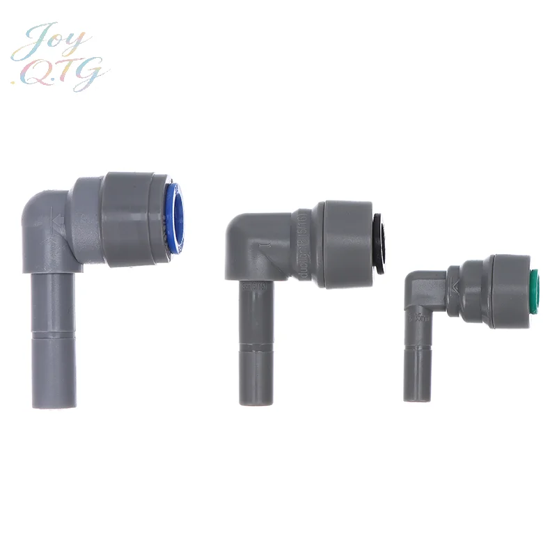 New 6.35MM 8MM 9.5MM Male To Female Elbow Plastic Quick Connect Pipe Hose Connector Push-in Fittings Joint