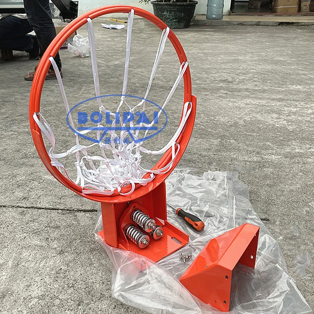 

High strength can dunk professional game three spring basketball hoop