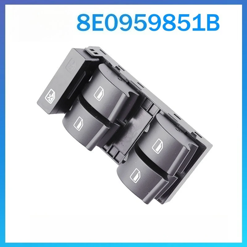

Power Window Switch 8E0959851B 4F0959855 Compatible with Audi A4 B6 B7 2002-2008