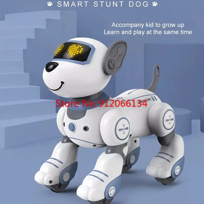 Smart RC Stunt Robot Dog Toy Roll Upside Down Touch Sensitive Coding AI Artifical Intelligence Remote Control Robot Dog Kit Toy