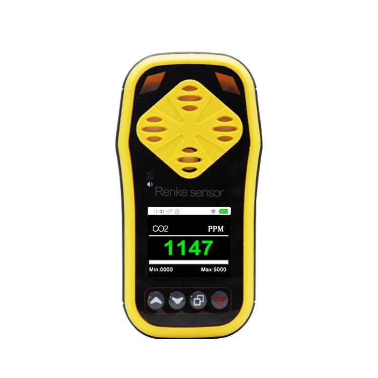 Renke RS-MG41-CO2-5000P-EX ポータブルガス検知器 0-5000ppm 二酸化炭素濃度計 CO2モニター