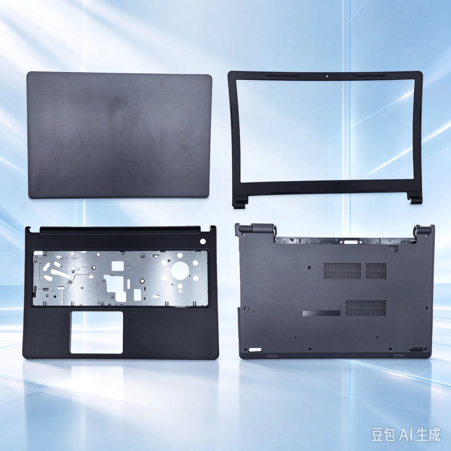 Replacement Housing for Dell Inspiron 3567 3576 3568 3558, A/B/C/D Cover