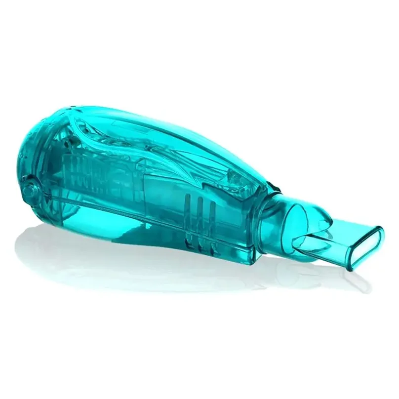 Dispositivo de Ejercicios Respiratorios con Resistencia Ajustable, Válvula Flutter para los Pulmones para una Eliminación Efecti