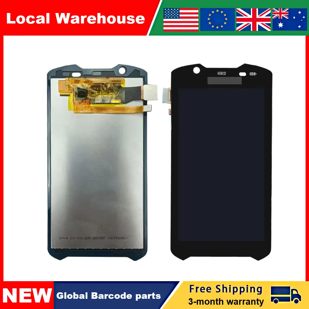for Zebra TC52AX TC52X TC57x Mobile Scanner LCD Touch Screen Display Digitizer