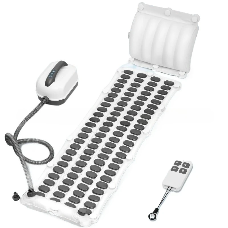 Portable Spa Bubble Bath Massager | Full body waterproof spa bubble bath mat Remote control 6 gears