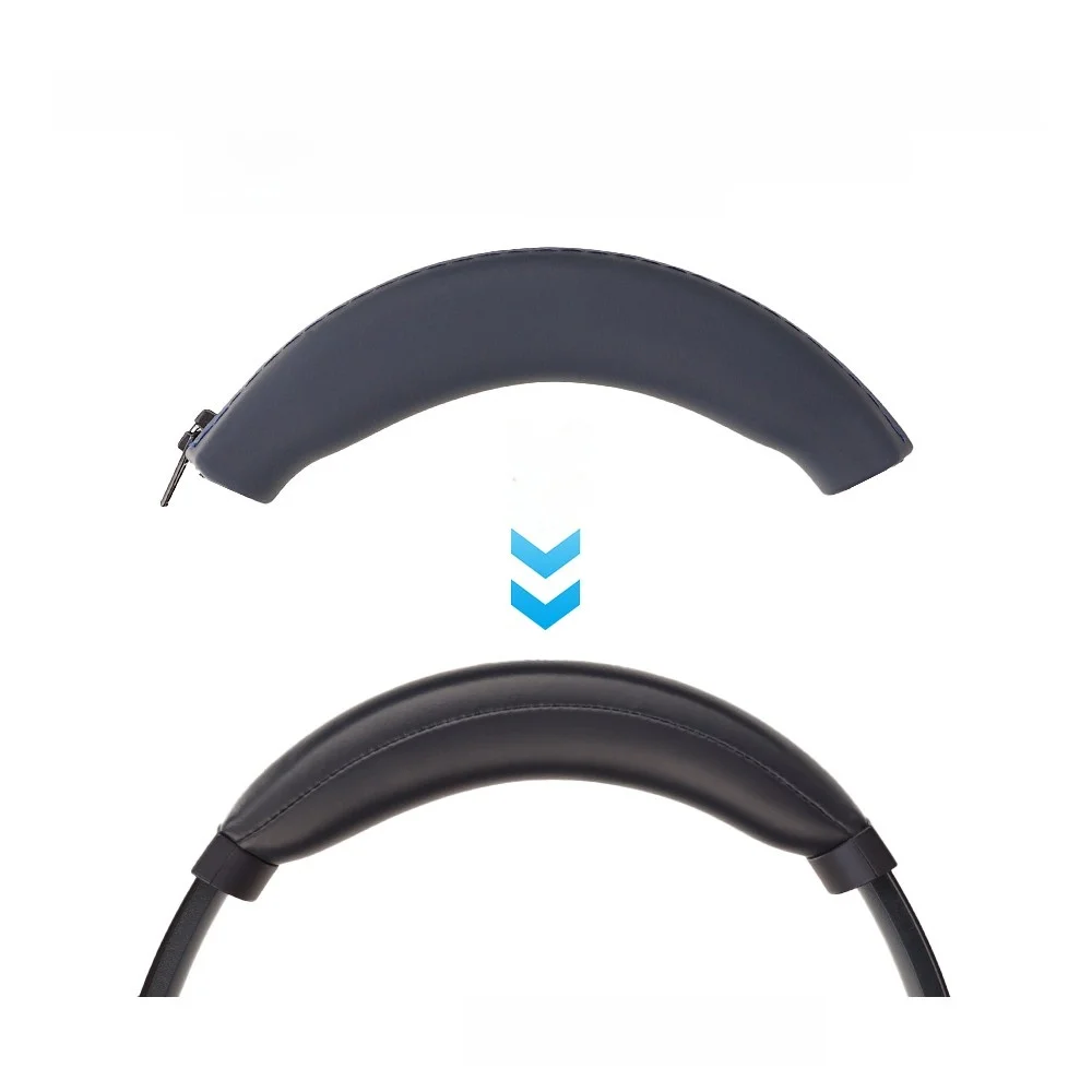 WH1000XM4 Full Cover Soft Earphone Protective Case Sponge Silicone Headband Sweatproof Oil-resistant Replacement Ear Cup...