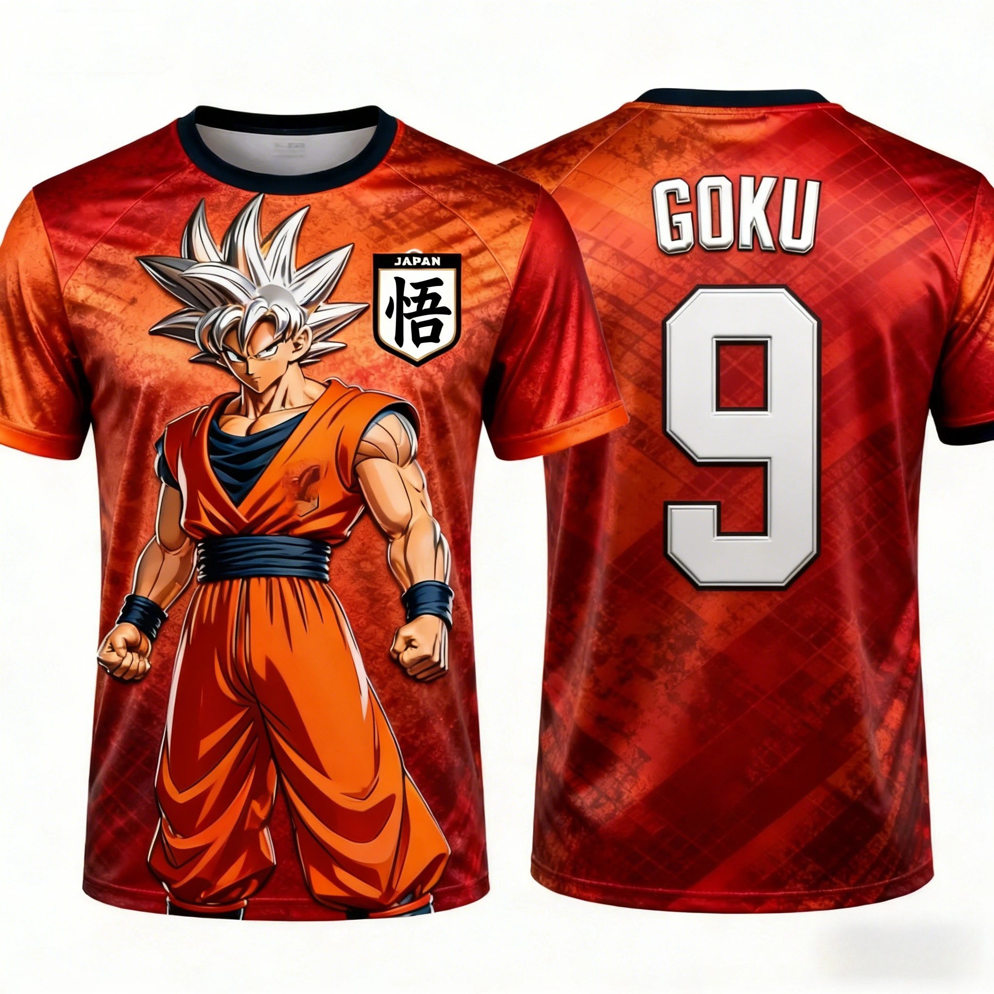 2026 Sommer Dragon Ball Retro Fitness T-Shirt Herren Oversize 3D-Druck Kurzarm Familien-Unisex Kinder-Sportshirt