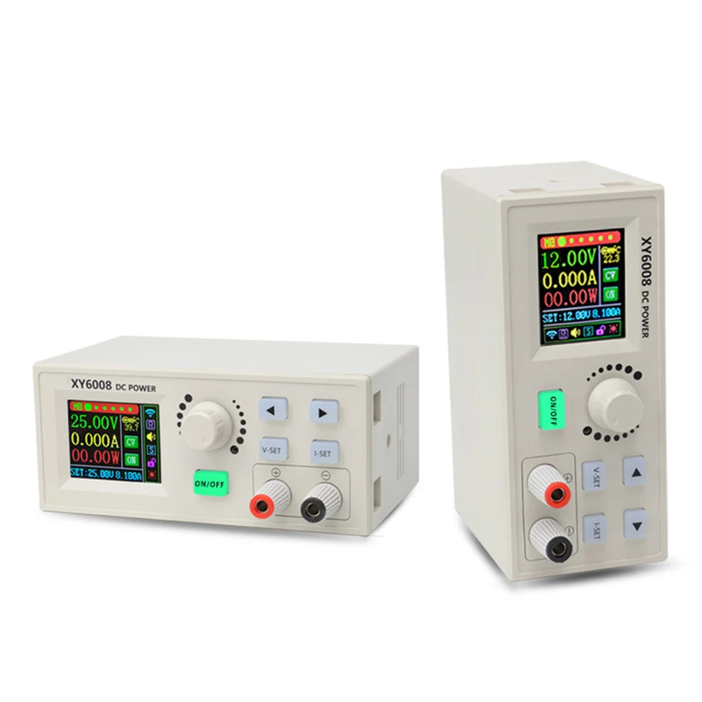 

CNC DC Regulated Power Supply XY6008 For Electronics Test Adjustable DC Regulated Power Supply CC 60V 8A 480W Step-down Module