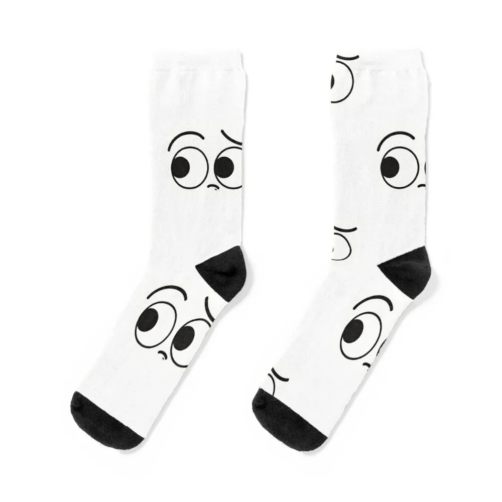

Cute Side Eye Socks winter gifts anti-slip retro gift Boy Child Socks Women's