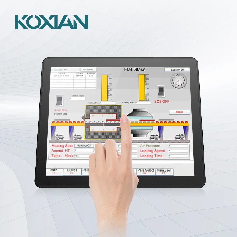 

Brightness Industrial Capacitive Touch Screen 1080P DVI Interface Black For Business Use-Blackview 9700 Pro