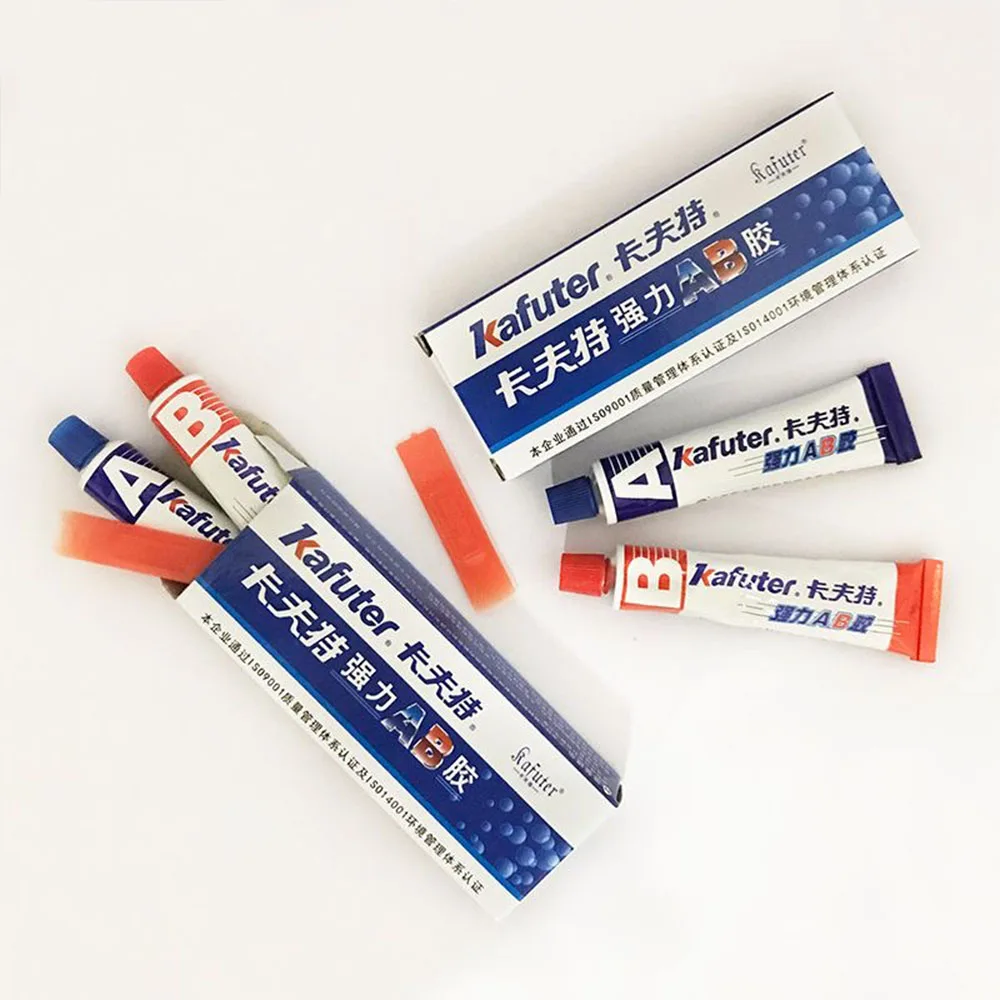 1set Durable Aluminum Metal Repair Epoxy Adhesive Glue, No Power Required, Weld-Grade Strength, Machinable, Sandable, Paintable