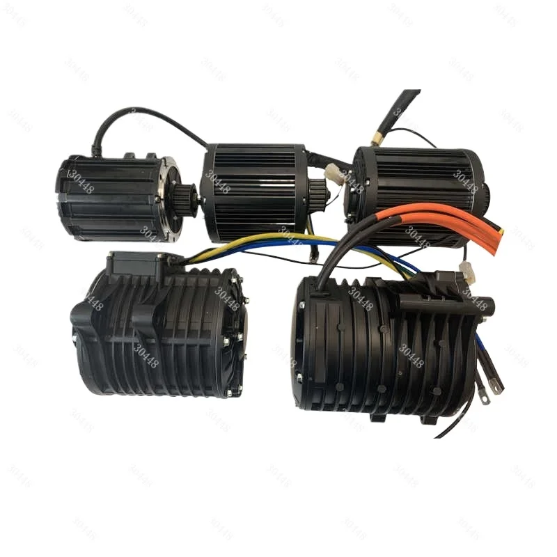 Mid-Mount Motor 1000W 2000W 3000W 4000W Permanent Magnet Brushless Motor Go-Kart Gear Motor