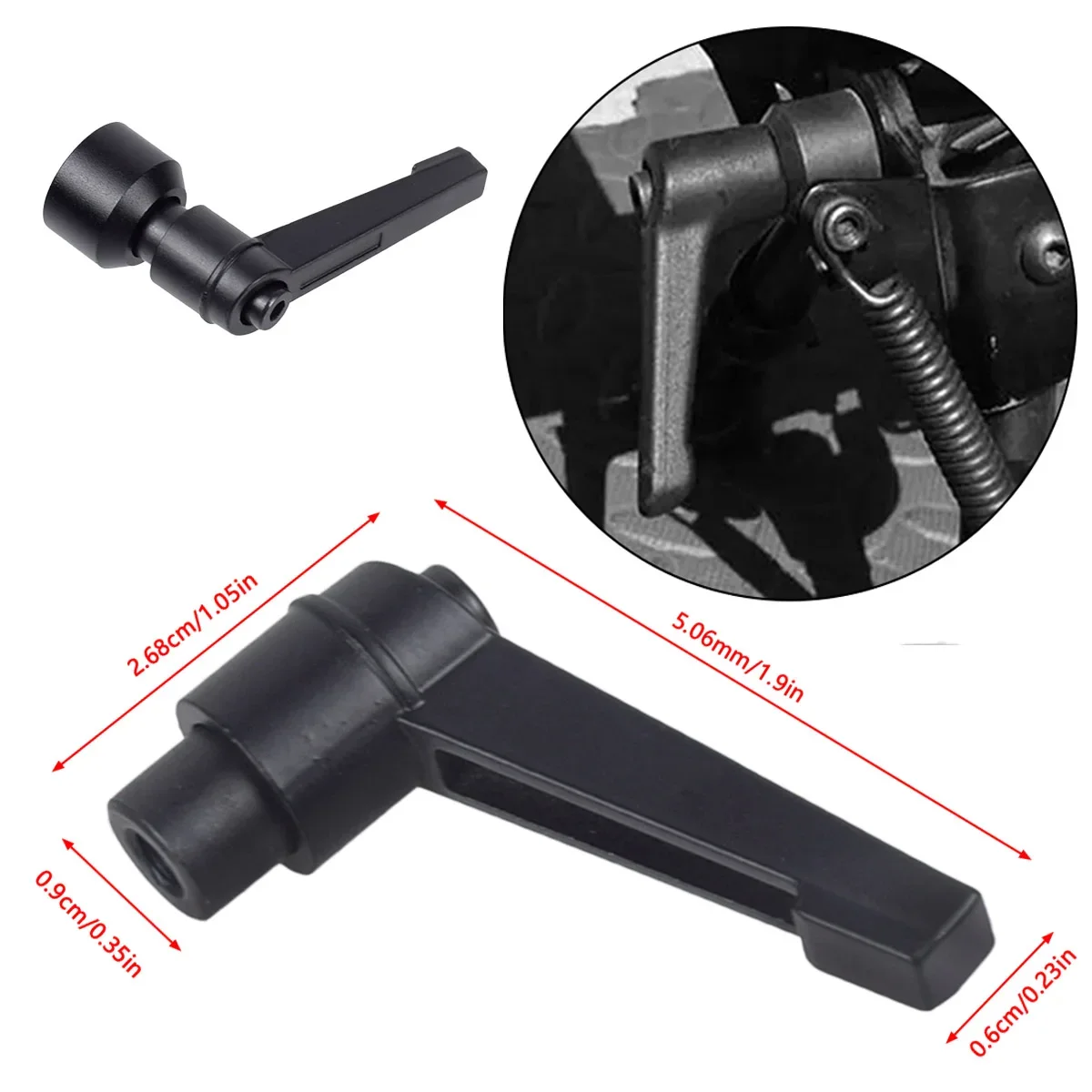 Harris Rifle Bipod Mount Adapter Quick Adjusting Rotary Lock Ratchet Lever Pivot Hunting Gun Tool Accessories