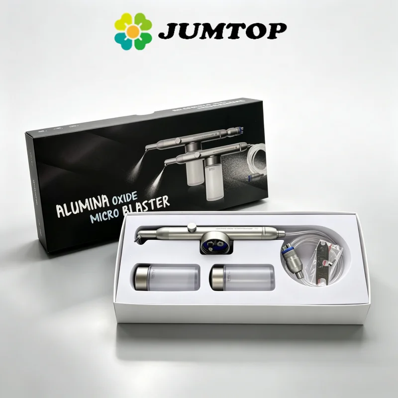 JUMTOP Dental Alumina Air Abrasion Polisher Aluminum Oxide Micro Blaster Interface Microetcher Sandblasting Gun Dentistry Tools