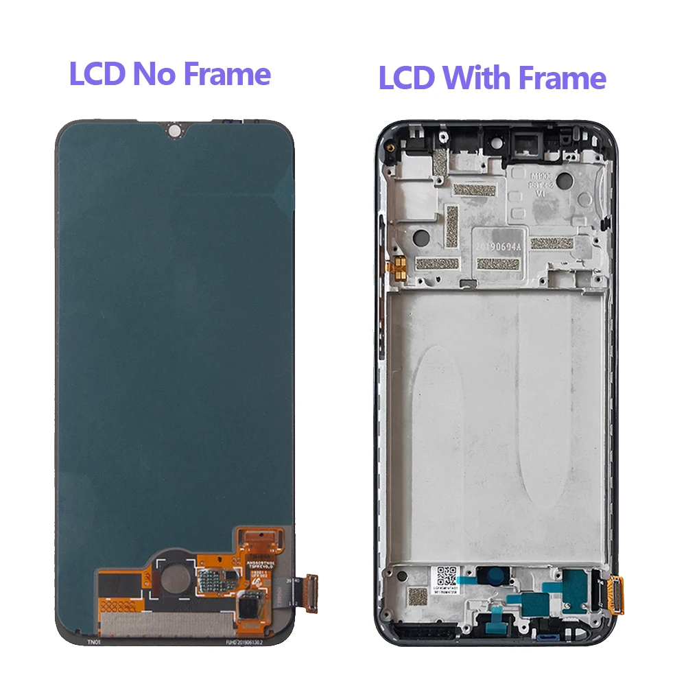 Amoled For Xiaomi Mi A3 CC9e LCD Display Touch Screen Digitizer Assembly Replacement For Xiaomi M1906F9SH M1906F9SI LCD Display