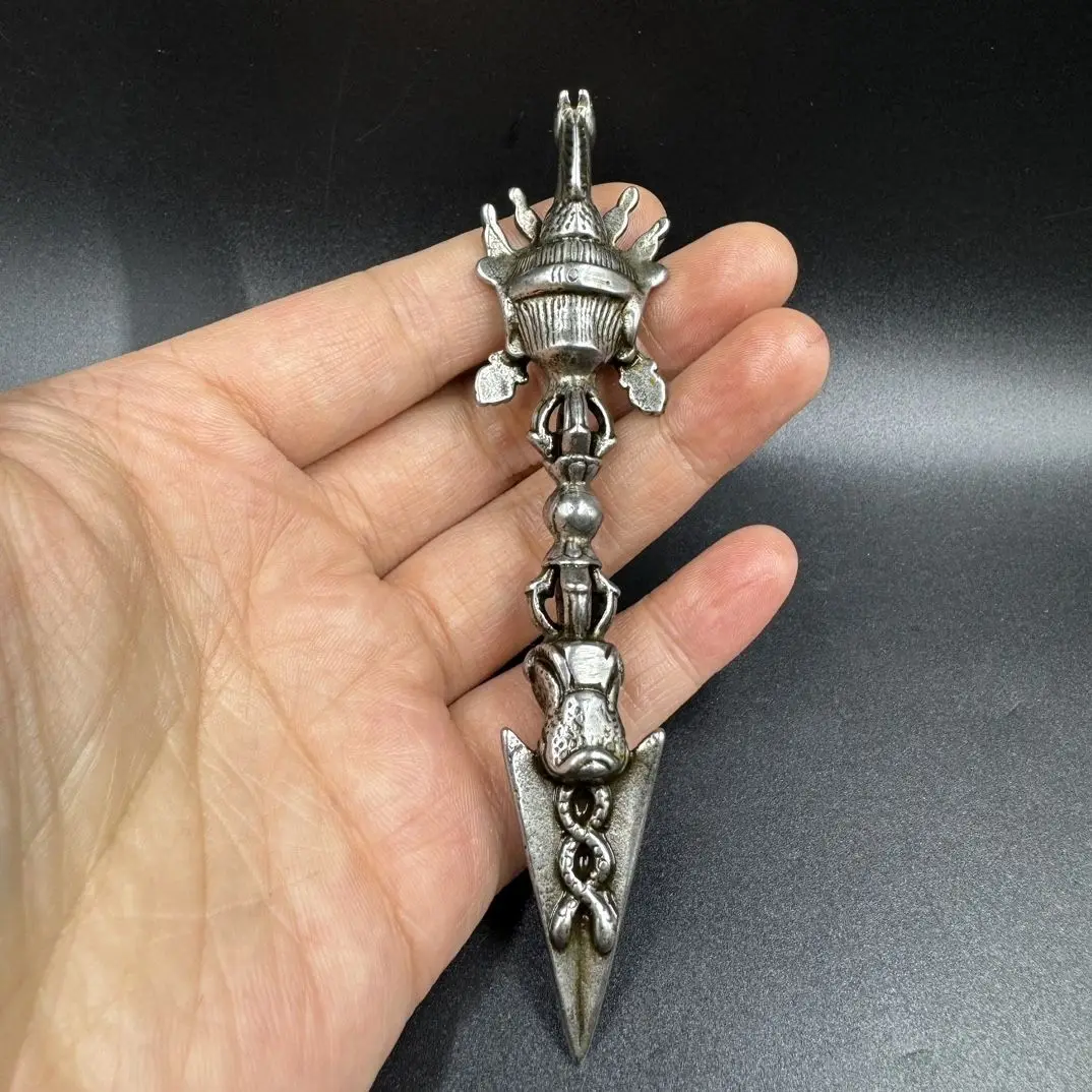 Tibet Tibetan Wrathful Deity Phurba vajra Buddha vajra Statue Ornament Home Office Cabinet Deco Desktop Decor Figurines