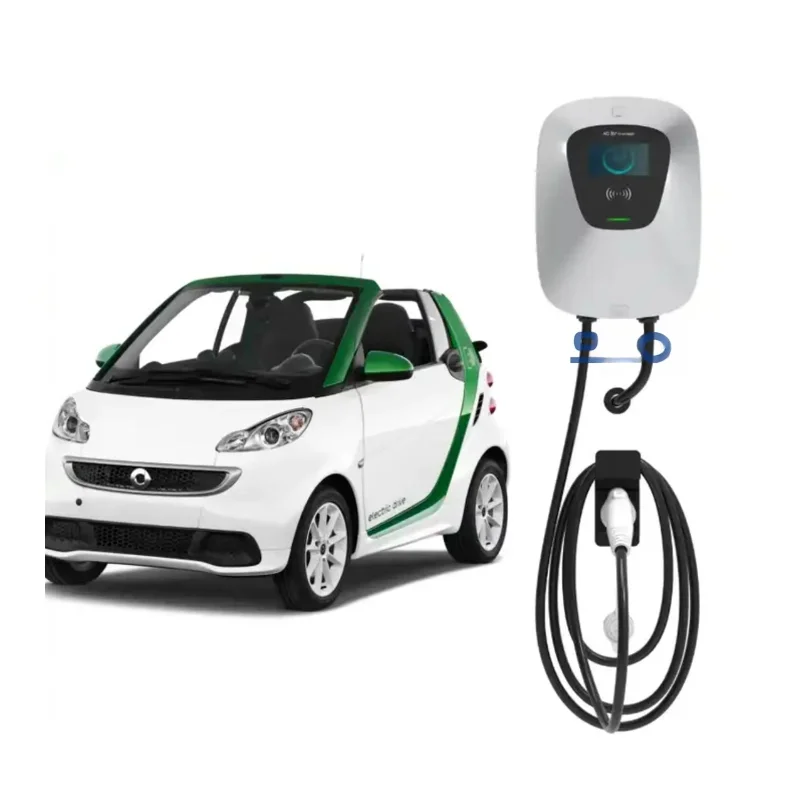 Customized Type 2 Portable EV Charger 3 Phase Wallbox EV Charging for Electric Vehicle Charging Total Length 5M CE Certified