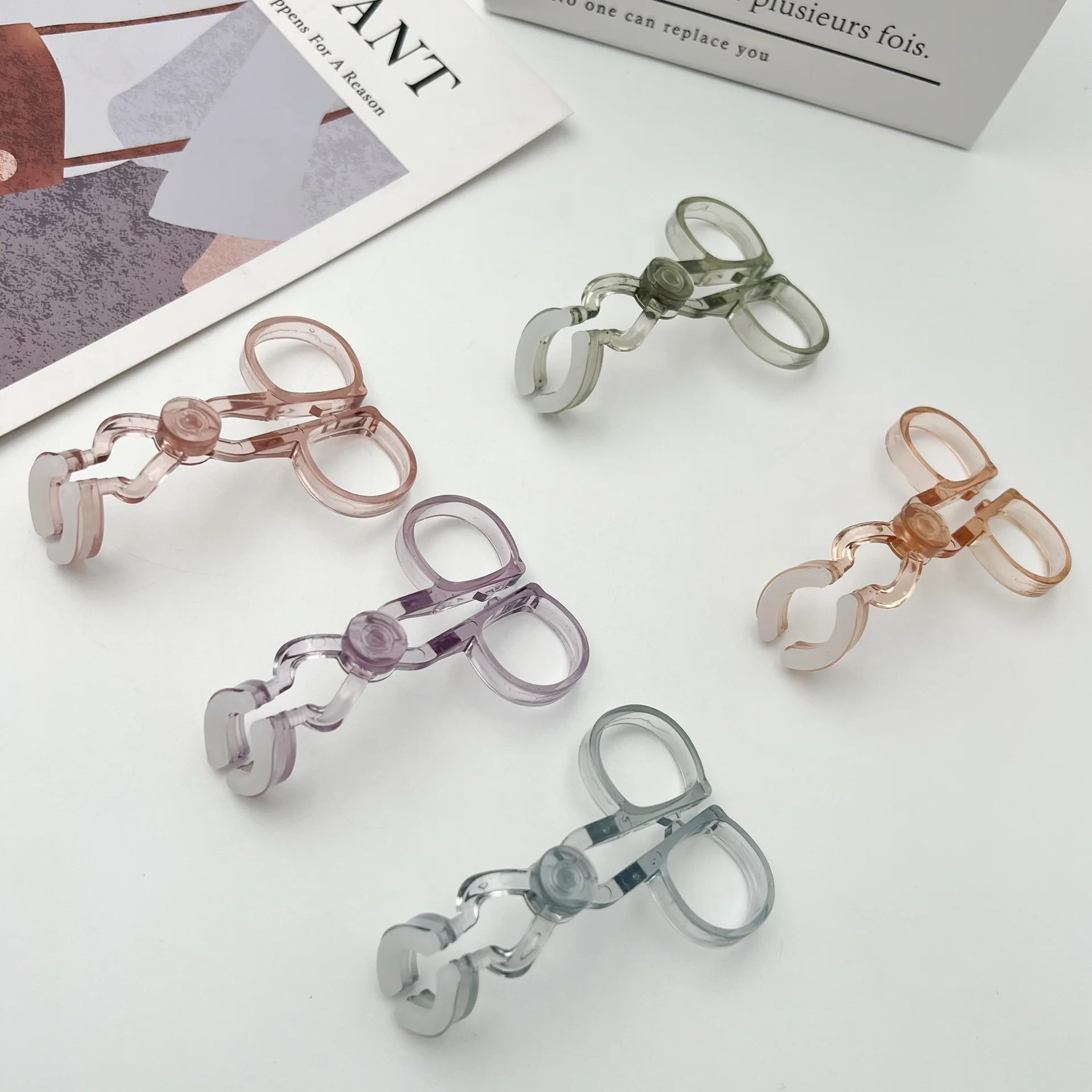 5 ألوان عدسات لاصقة قضيب مريح لفتحة العين عدسات لاصقة يرتدي أدوات ملحقات العدسات #1