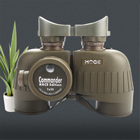 MOGE 7x50mm Large Diameter Electronic Compass Binoculars Nitrogen-filled Waterproof Nautical Compass Light Ranging Telescope