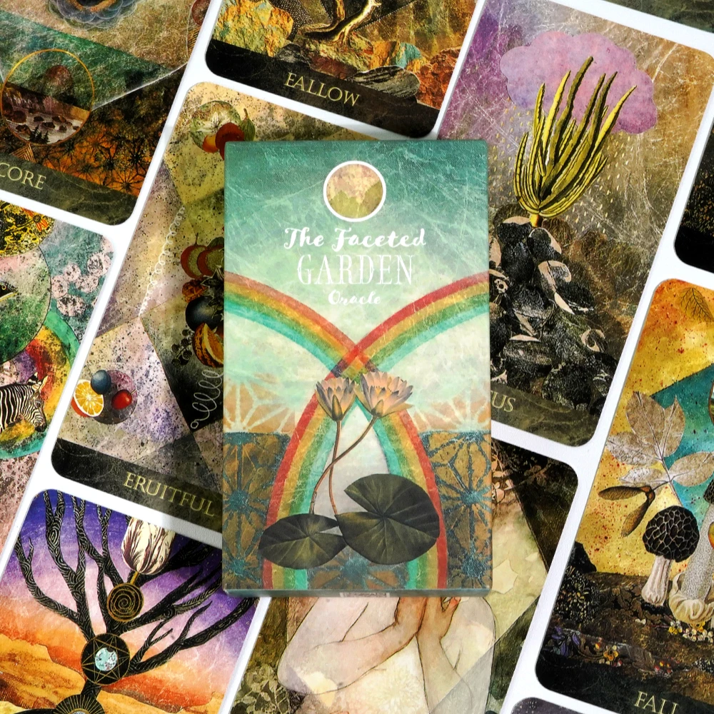 The Faceted Garden Oracle Second Edition Oracle Deck Divination Inspired By The Symbolism And Metaphor Of The Garden 52 Pcs Card