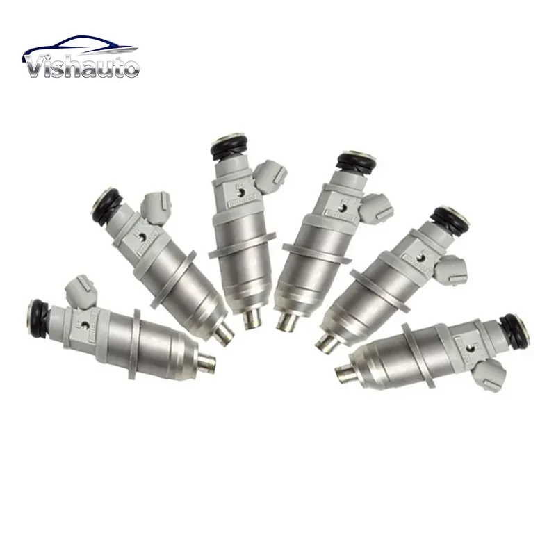 6pcs Fuel Injector Set E7T05074 For Mitsubishi Pajero III Canvas Top V60 V70 V75W 3.5GDI 6G74 Engine 2001-2006