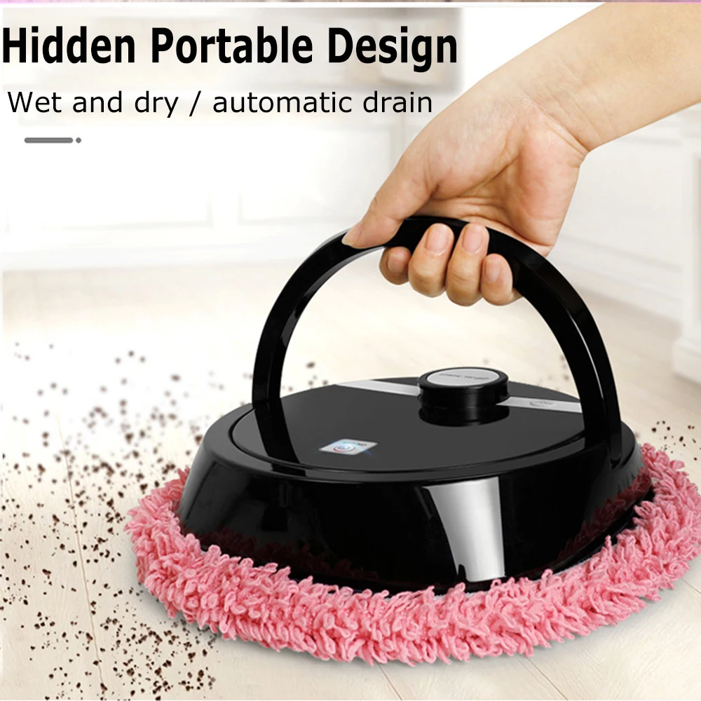 Fully Automatic Intelligent Mopping Robot Wet And Dry Floor Sweeper With Washer Drain Water Automatically Home Mopping Machine