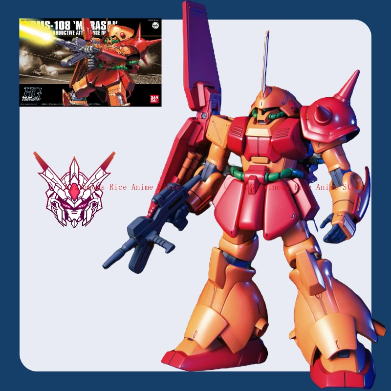 

In stock Bandai HGUC 1:144 052 RMS-108 Marasai Gundam Assembled Model Toy Ornament Birthday Gift Original Collection New