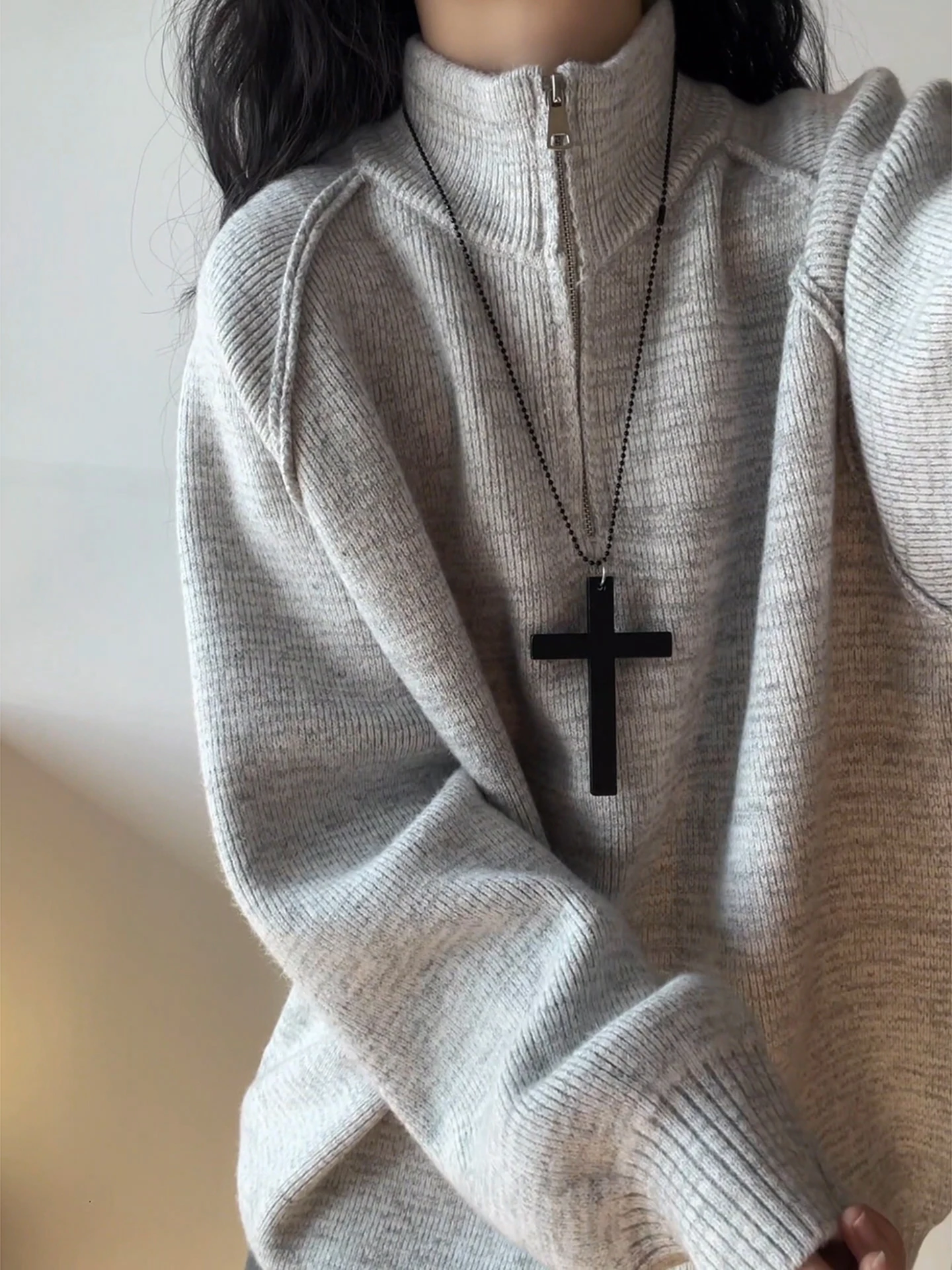 

Ay Белый вязаный кардиган на молнии, мужской осенне-зимний вязаный свитер Lazy Faion, верхняя одежда, американский базовый топ