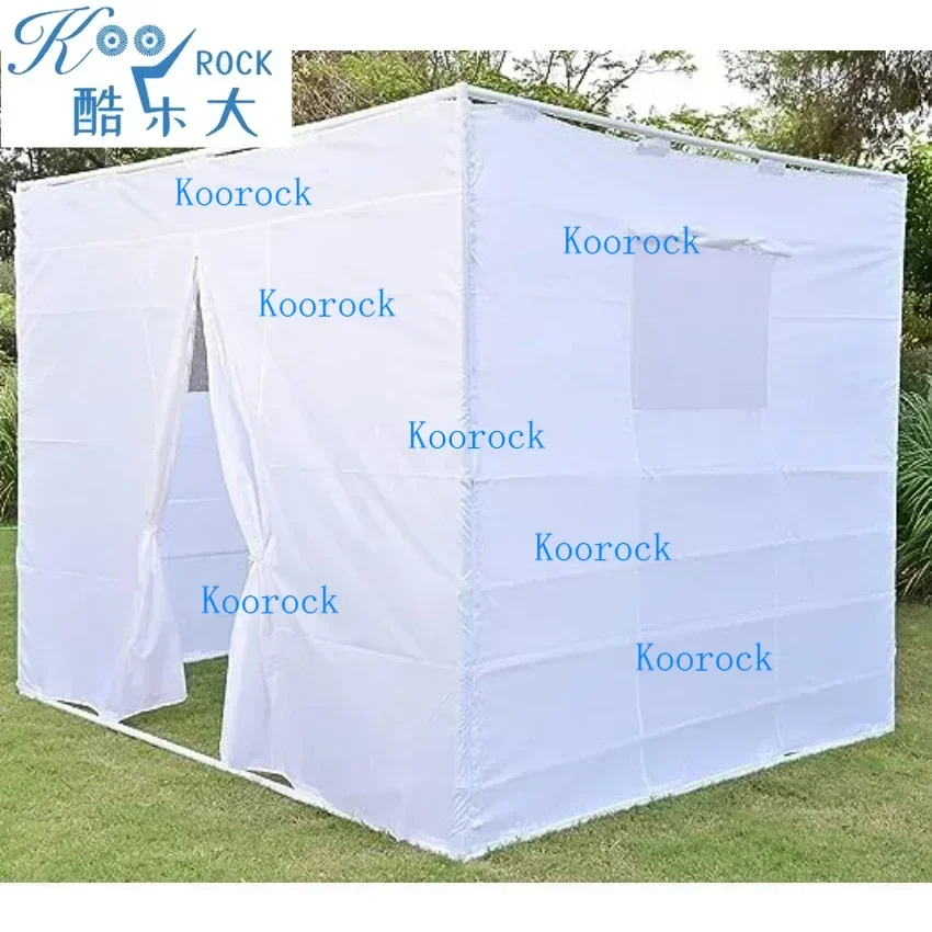 Jewish Sukkah Hadar Large 8x10 Retractable Aluminum Outdoor Folding Tent - 2.5x3m Shelter for Israel's Sukkot Festival