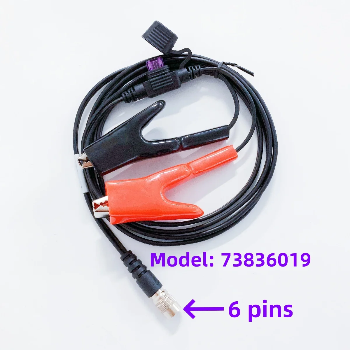 Cable 73836019 for Trimble S3 S5 S6 S7 S8 S9 SPS930 Total Station External Power Cable 6Pins to clips