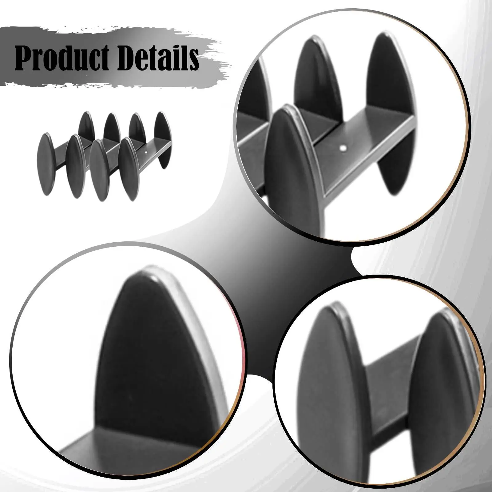 4Pcs Fence Panel Holders Stay Dry Easy to Install Holding in The Place Heavy Duty Garden Fence Spacers Fasteners Stainless Steel