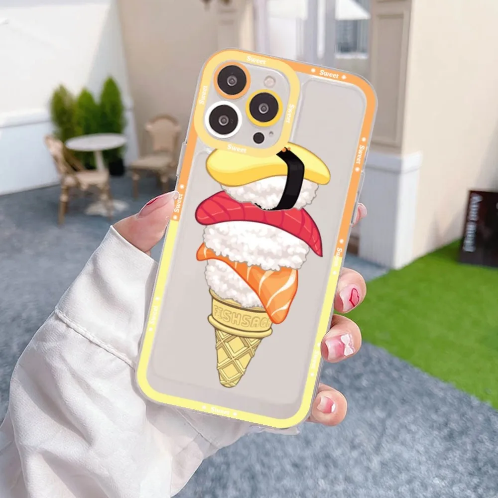 Food Sushi Phone Case For Samsung A 10 20 30 70 13 21 32 72 22 51 52 53 71 73 32 4g 32 5g Fundas